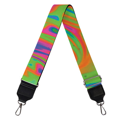 Psychedelic Bubble Print Bag Strap