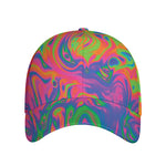 Psychedelic Bubble Print Baseball Cap