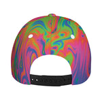 Psychedelic Bubble Print Baseball Cap