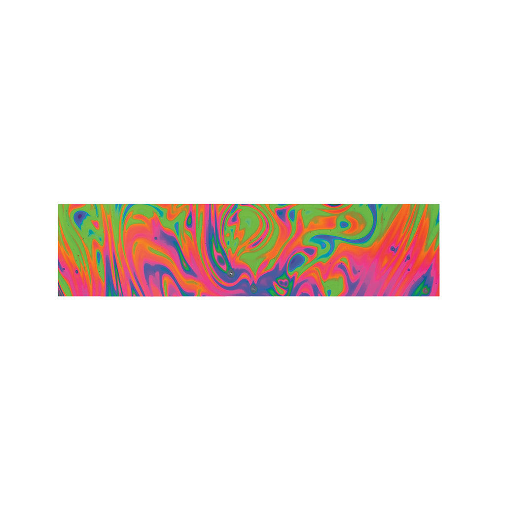 Psychedelic Bubble Print Bed Runner