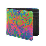 Psychedelic Bubble Print Bifold Wallet