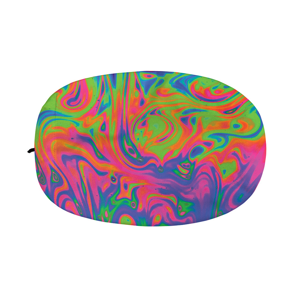 Psychedelic Bubble Print Car Side Mirror Covers
