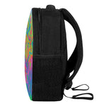 Psychedelic Bubble Print Casual Backpack