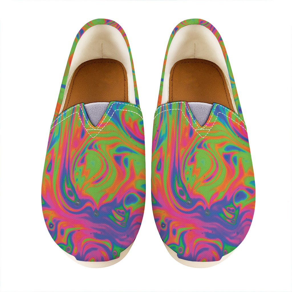 Psychedelic Bubble Print Casual Shoes