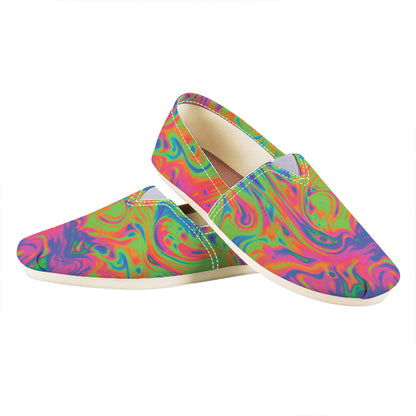 Psychedelic Bubble Print Casual Shoes
