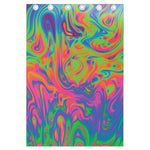 Psychedelic Bubble Print Curtain