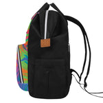 Psychedelic Bubble Print Diaper Bag