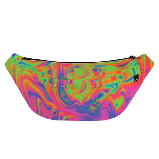 Psychedelic Bubble Print Fanny Pack