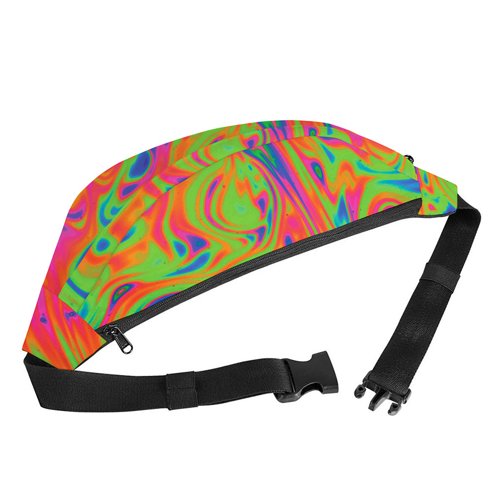 Psychedelic Bubble Print Fanny Pack