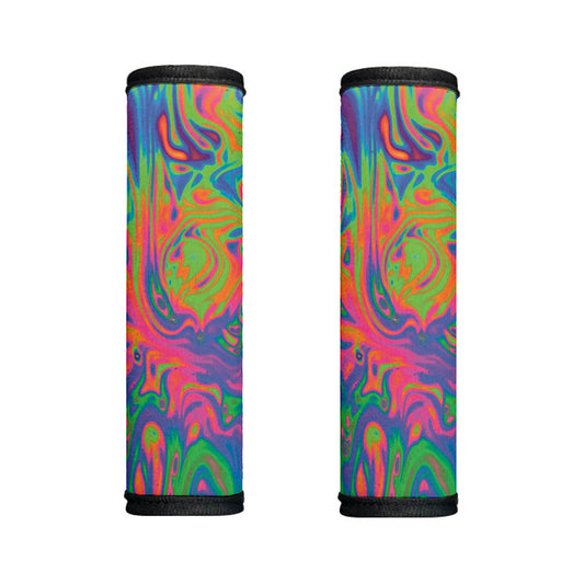 Psychedelic Bubble Print Handle Covers