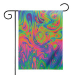 Psychedelic Bubble Print House Flag