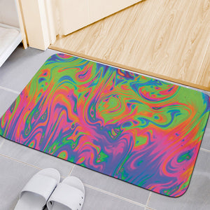 Psychedelic Bubble Print Indoor Door Mat