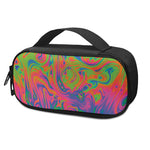 Psychedelic Bubble Print Insulin Cooler Travel Case