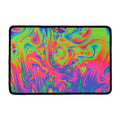 Psychedelic Bubble Print Kitchen Mat