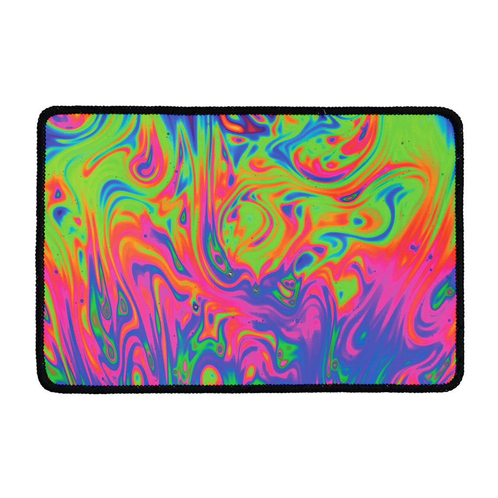 Psychedelic Bubble Print Kitchen Mat