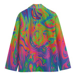 Psychedelic Bubble Print Men's Blazer