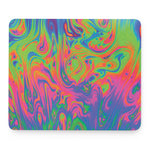 Psychedelic Bubble Print Mouse Pad