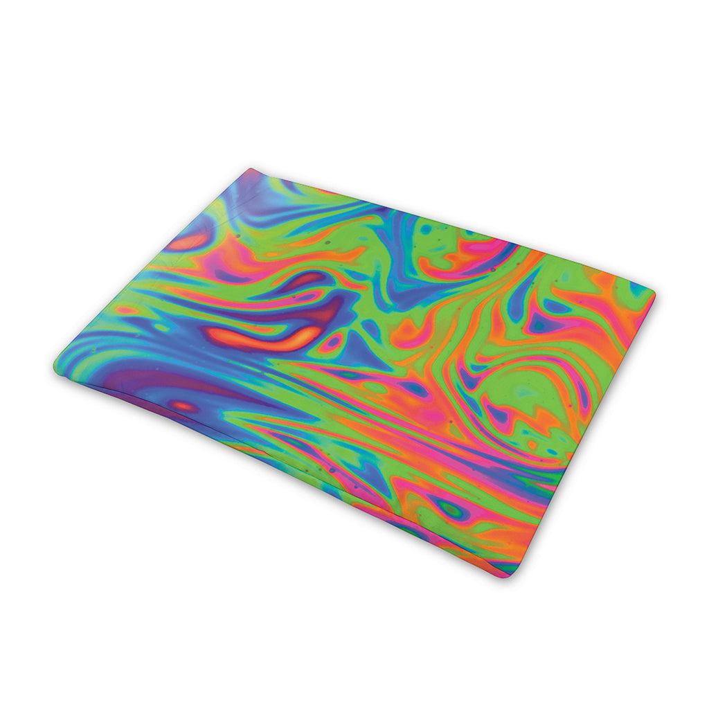 Psychedelic Bubble Print Pet Cooling Mat Cover