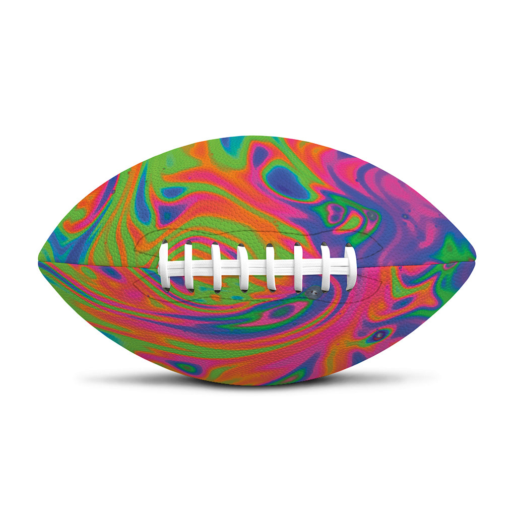 Psychedelic Bubble Print Rugby Ball