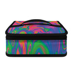 Psychedelic Bubble Print Small Lunch Bag