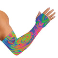 Psychedelic Bubble Print Sun Protection Arm Sleeves