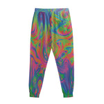 Psychedelic Bubble Print Sweatpants