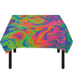Psychedelic Bubble Print Tablecloth