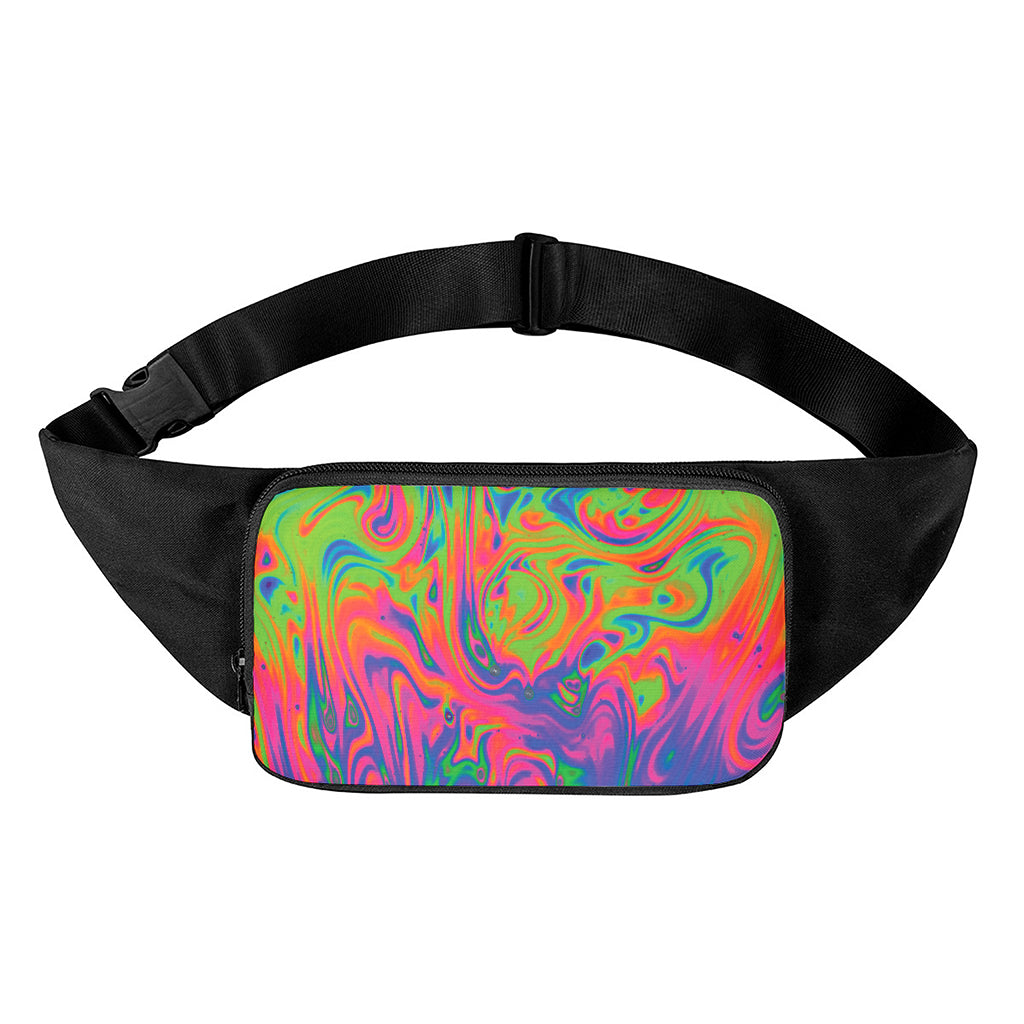 Psychedelic Bubble Print Waist Bag