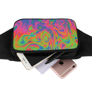 Psychedelic Bubble Print Waist Bag