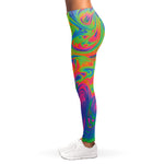 Psychedelic Bubble Print Women's Leggings