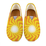 Psychedelic Burning Sun Print Casual Shoes