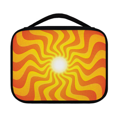 Psychedelic Burning Sun Print Classic Bible Case