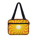 Psychedelic Burning Sun Print Double Strap Bible Bag