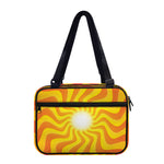 Psychedelic Burning Sun Print Double Strap Bible Bag