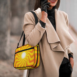 Psychedelic Burning Sun Print Double Strap Bible Bag
