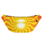 Psychedelic Burning Sun Print Fanny Pack