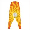 Psychedelic Burning Sun Print Hammer Pants