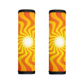Psychedelic Burning Sun Print Handle Covers