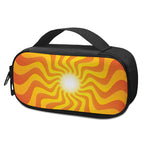 Psychedelic Burning Sun Print Insulin Cooler Travel Case