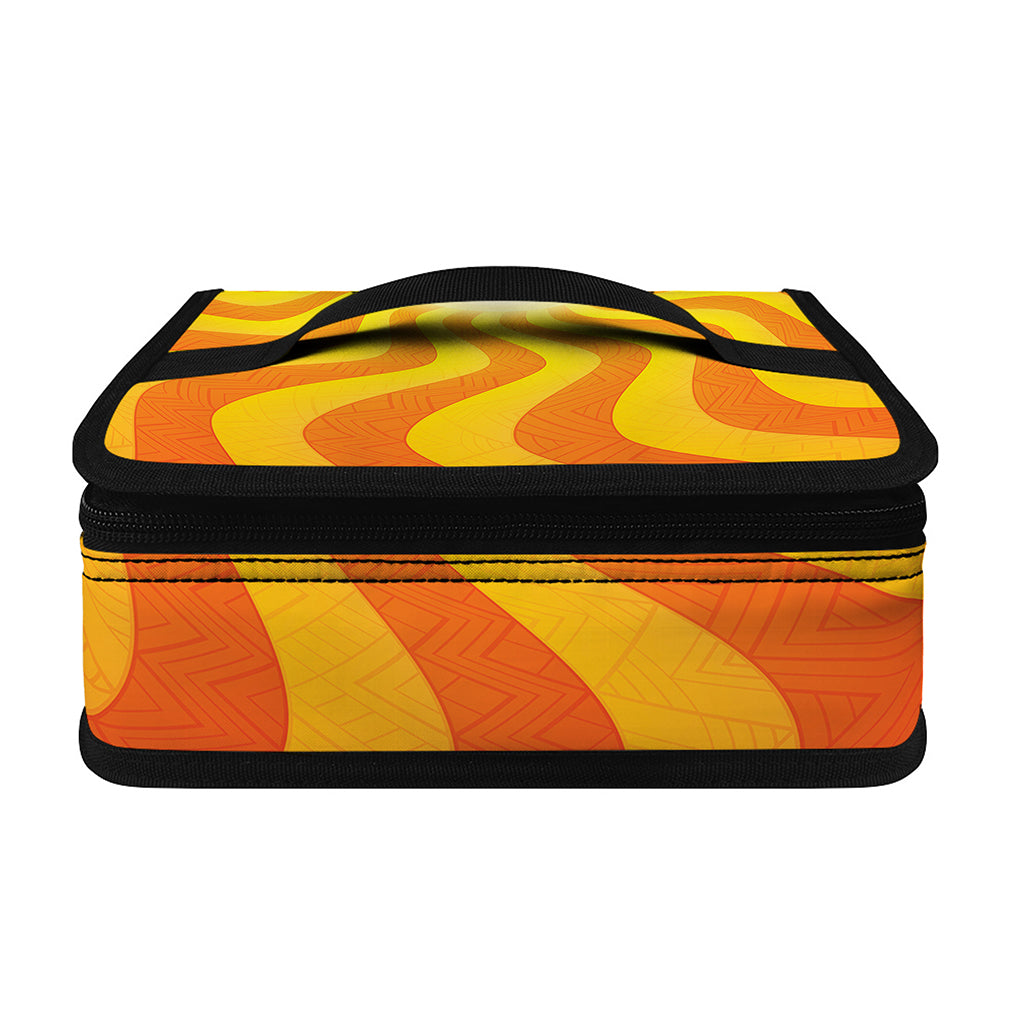 Psychedelic Burning Sun Print Small Lunch Bag
