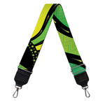 Psychedelic Cannabis Leaf Print Bag Strap