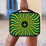 Psychedelic Cannabis Leaf Print Classic Bible Case