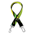 Psychedelic Cannabis Leaf Print Dog Seat Belt