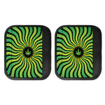 Psychedelic Cannabis Leaf Print Handle Covers