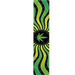Psychedelic Cannabis Leaf Print Table Runner