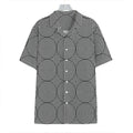 Psychedelic Circle Pattern Print Hawaiian Shirt