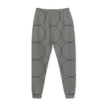 Psychedelic Circle Pattern Print Jogger Pants