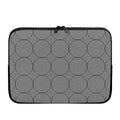 Psychedelic Circle Pattern Print Laptop Sleeve