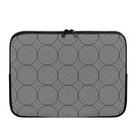 Psychedelic Circle Pattern Print Laptop Sleeve