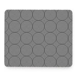 Psychedelic Circle Pattern Print Mouse Pad
